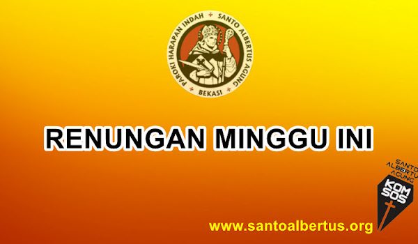 Renungan Minggu Paskah VI – 26 Mei 2025