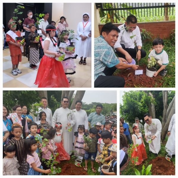 Peringatan Hari Lingkungan Hidup Sedunia Paroki Harapan Indah Bekasi